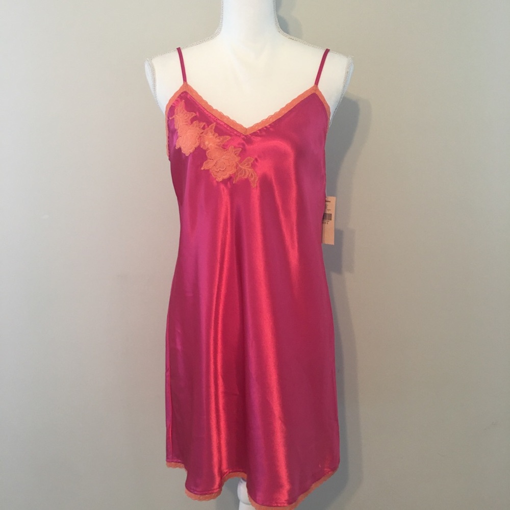 Valarie Stevens satin slip chemise